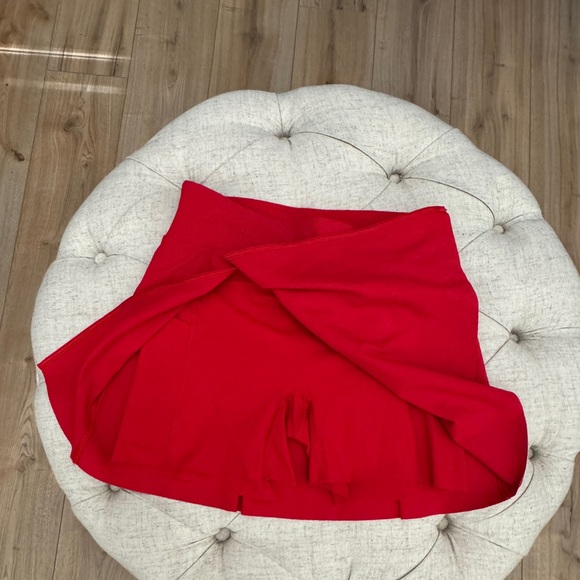 SPANX red Get Moving ribbed skirt - Picture 4 of 6